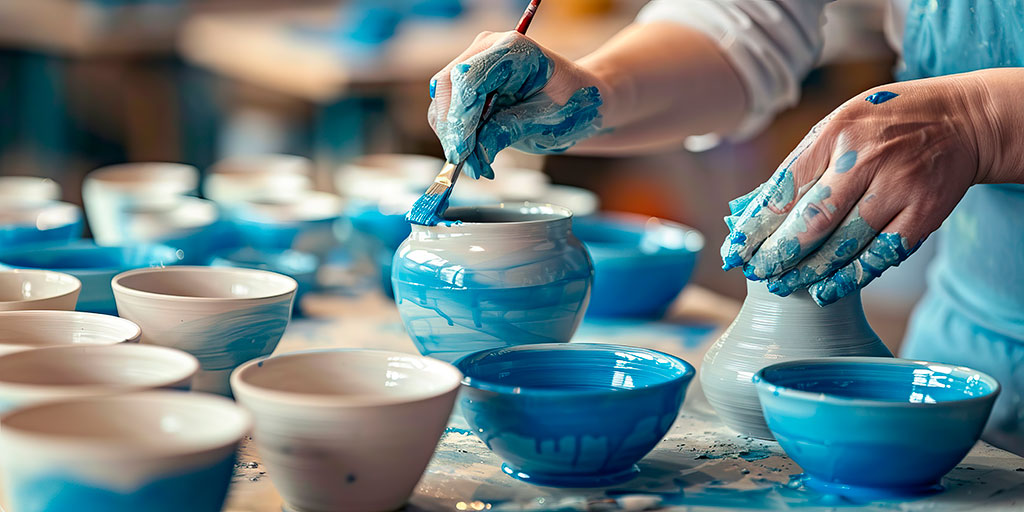 Técnicas de pintura para personalização de cerâmica: Passo a passo para iniciantes