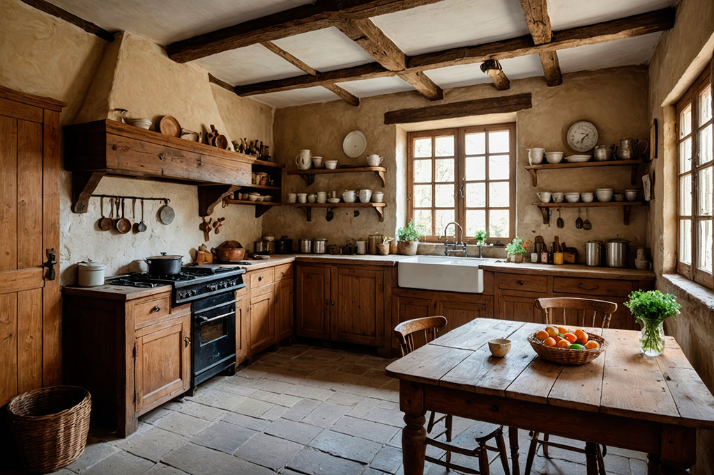 Personalização de cerâmica para cozinhas rústicas