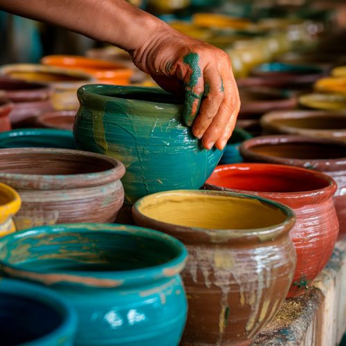 Guia completo de esmaltes naturais para cerâmica: Opções e cuidados