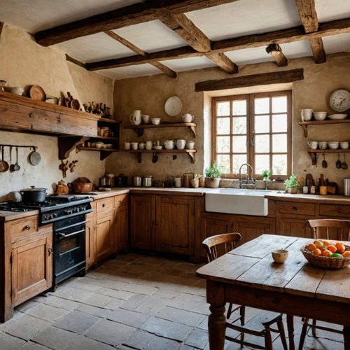 Personalização de cerâmica para cozinhas rústicas: Pratos, copos e potes